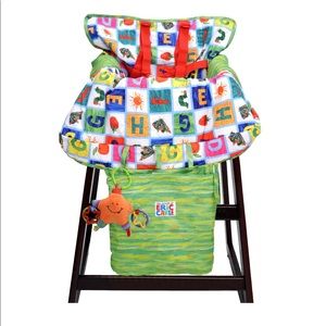 Eric Carle Alphabet High Chair/Shopping Cart Cover